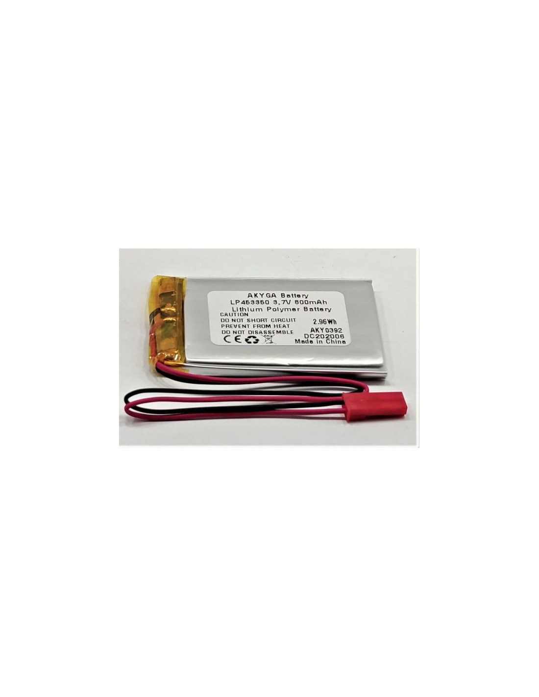 Li-polimer (453350) 800mAh 3,7V