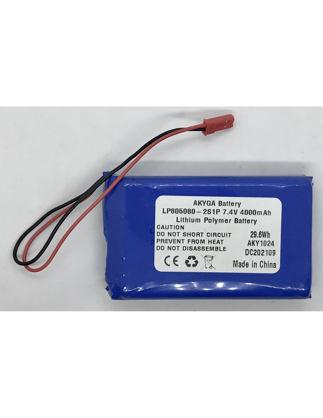 Li-polimer (805080) 4000mAh 7,4V