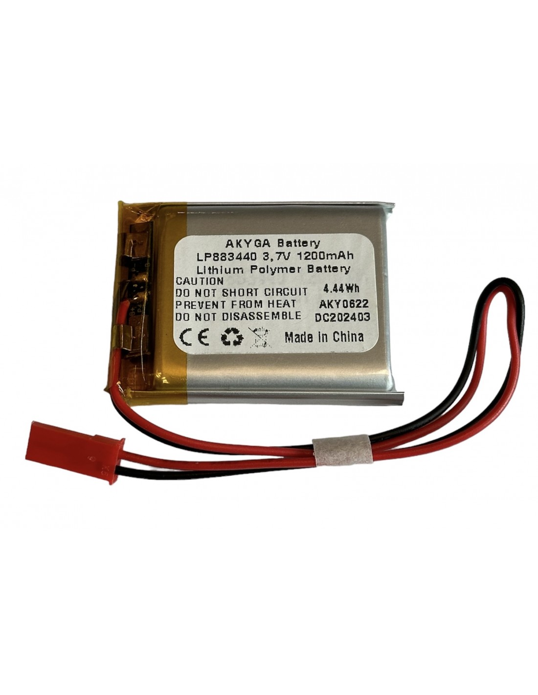 Li-polimer ( 883440 ) 1200mAh 3,7V