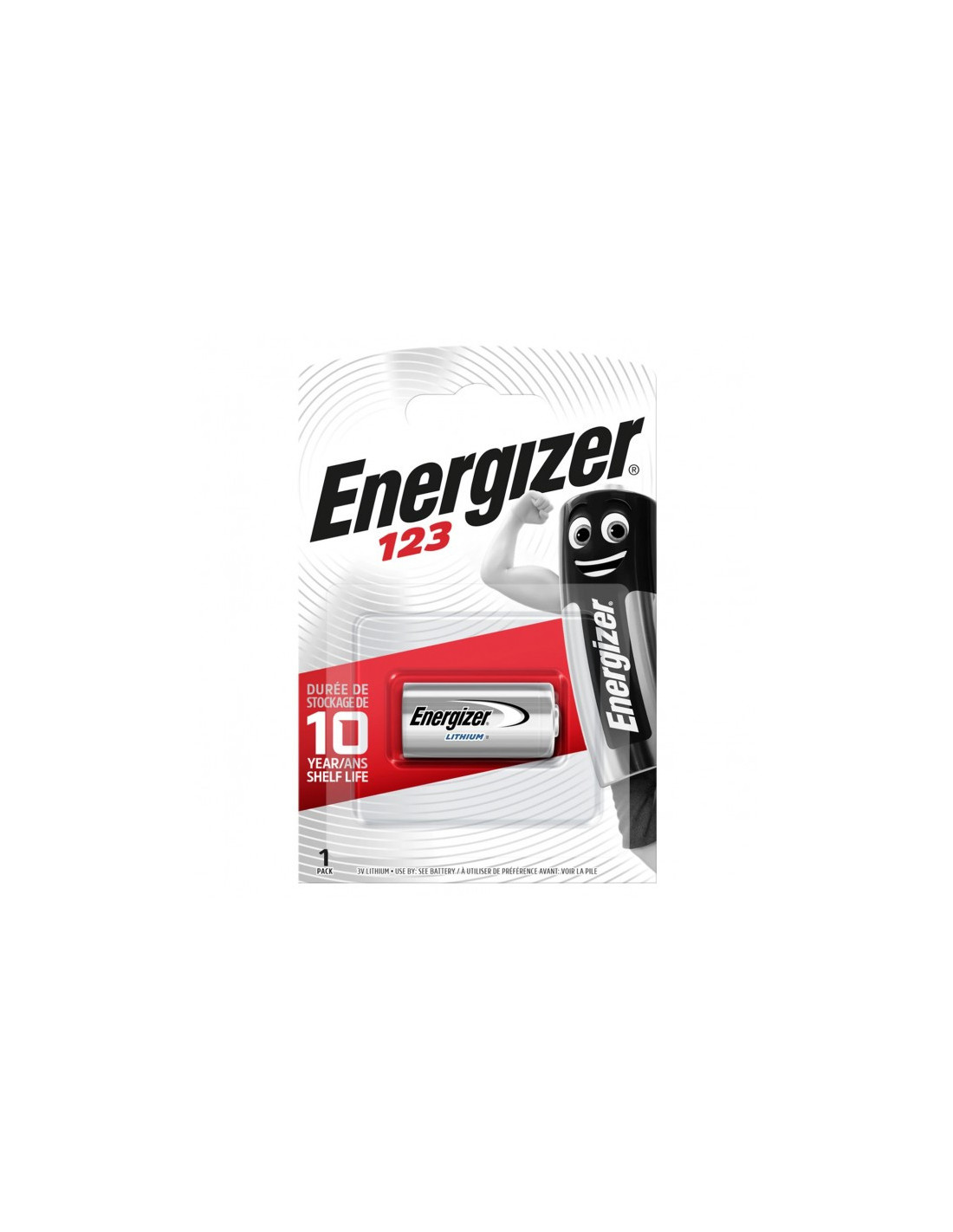 Energizer ličio baterija CR123A 3V (1vnt)