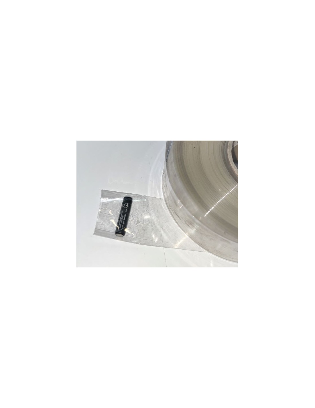 PVC plėvelė 58 mm (dėl AAA/LR3)