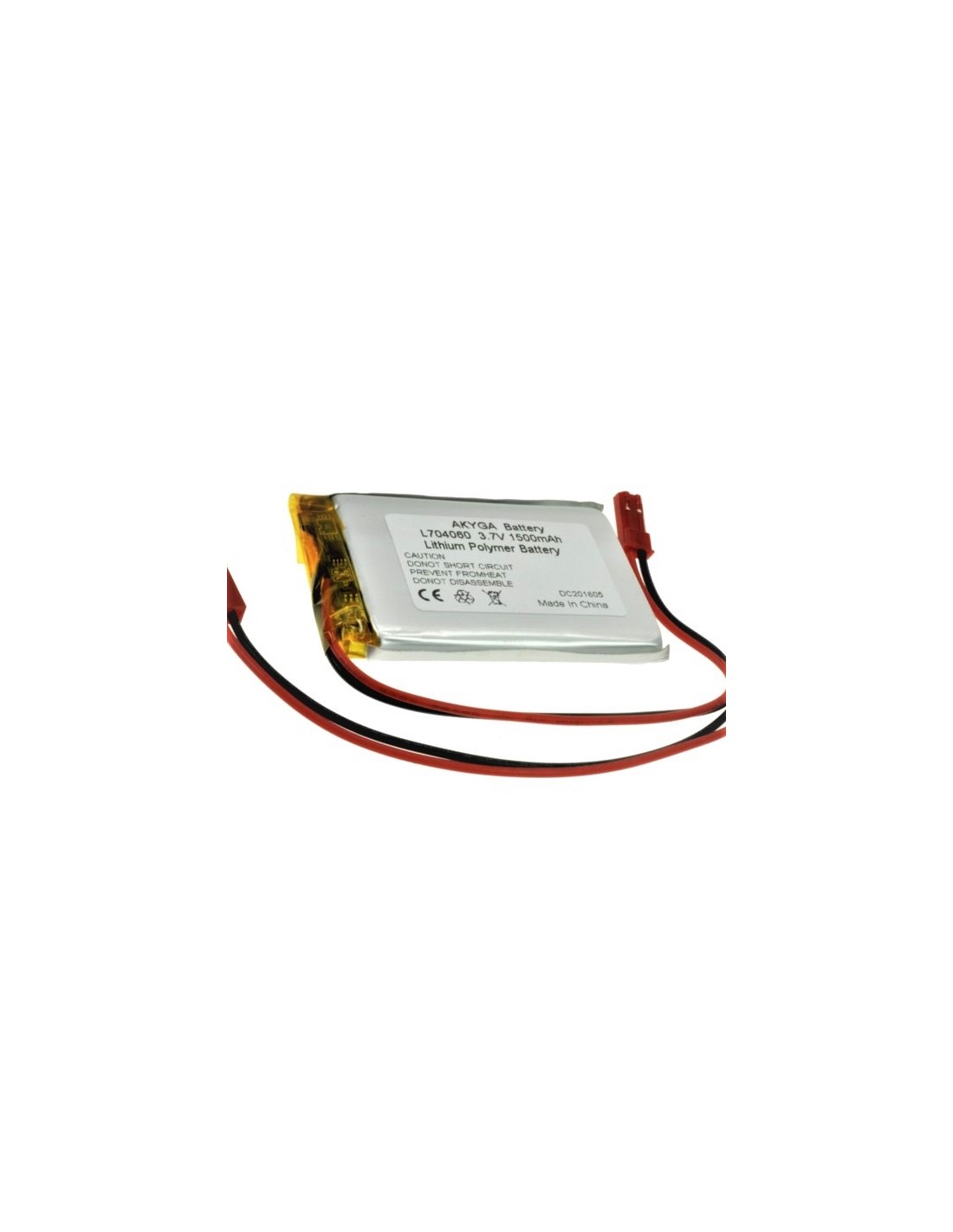 Li-polimer (704060) 1500mAh 3,7V