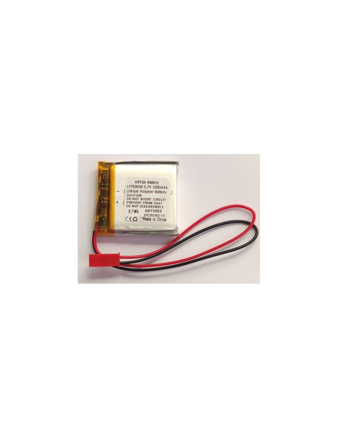 Li-polimer ( 753636 ) 1000mAh