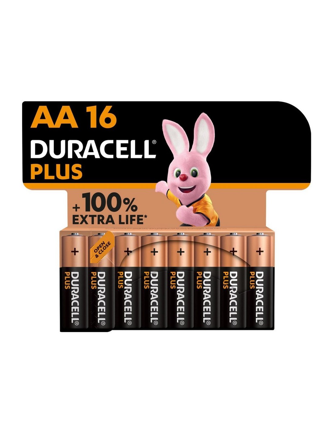 Duracell Plus 100% LR6 (16vnt)