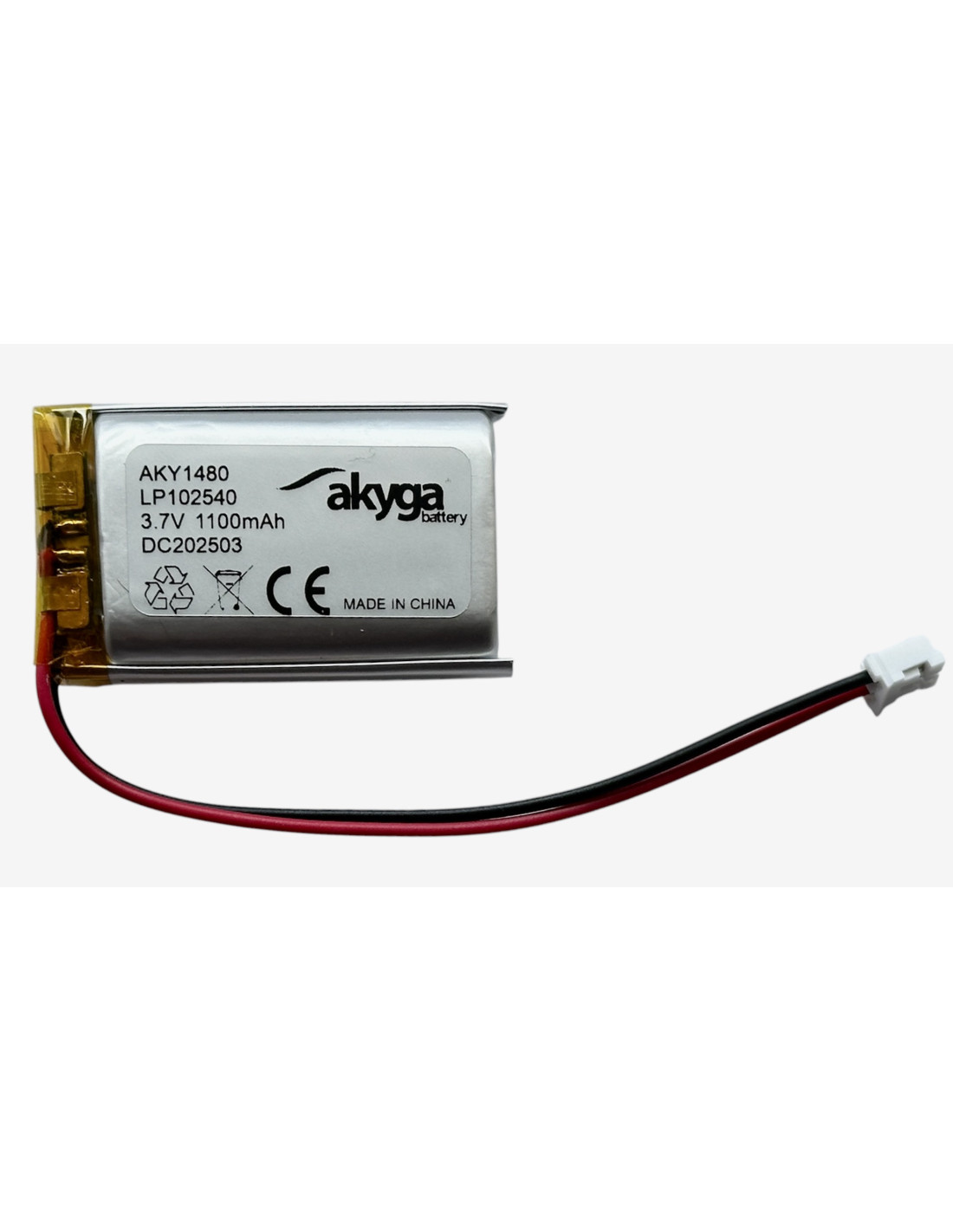 Akyga Li-polimer (102540 ) 1100mAh