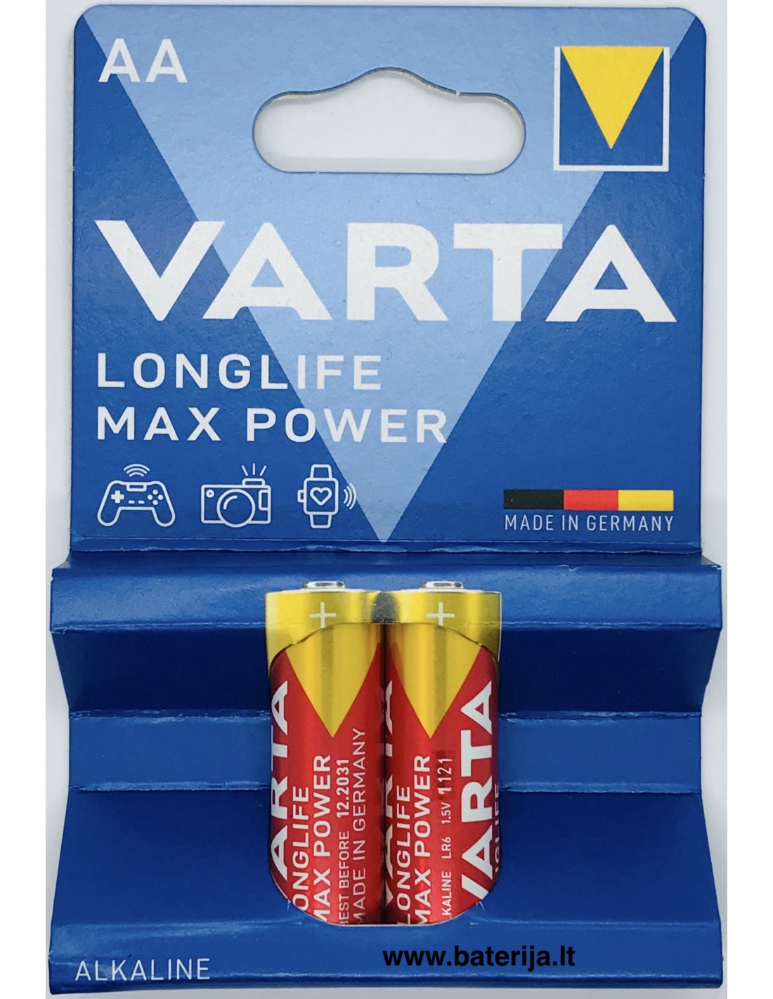 Varta MaxTech baterija LR6 (2vnt)