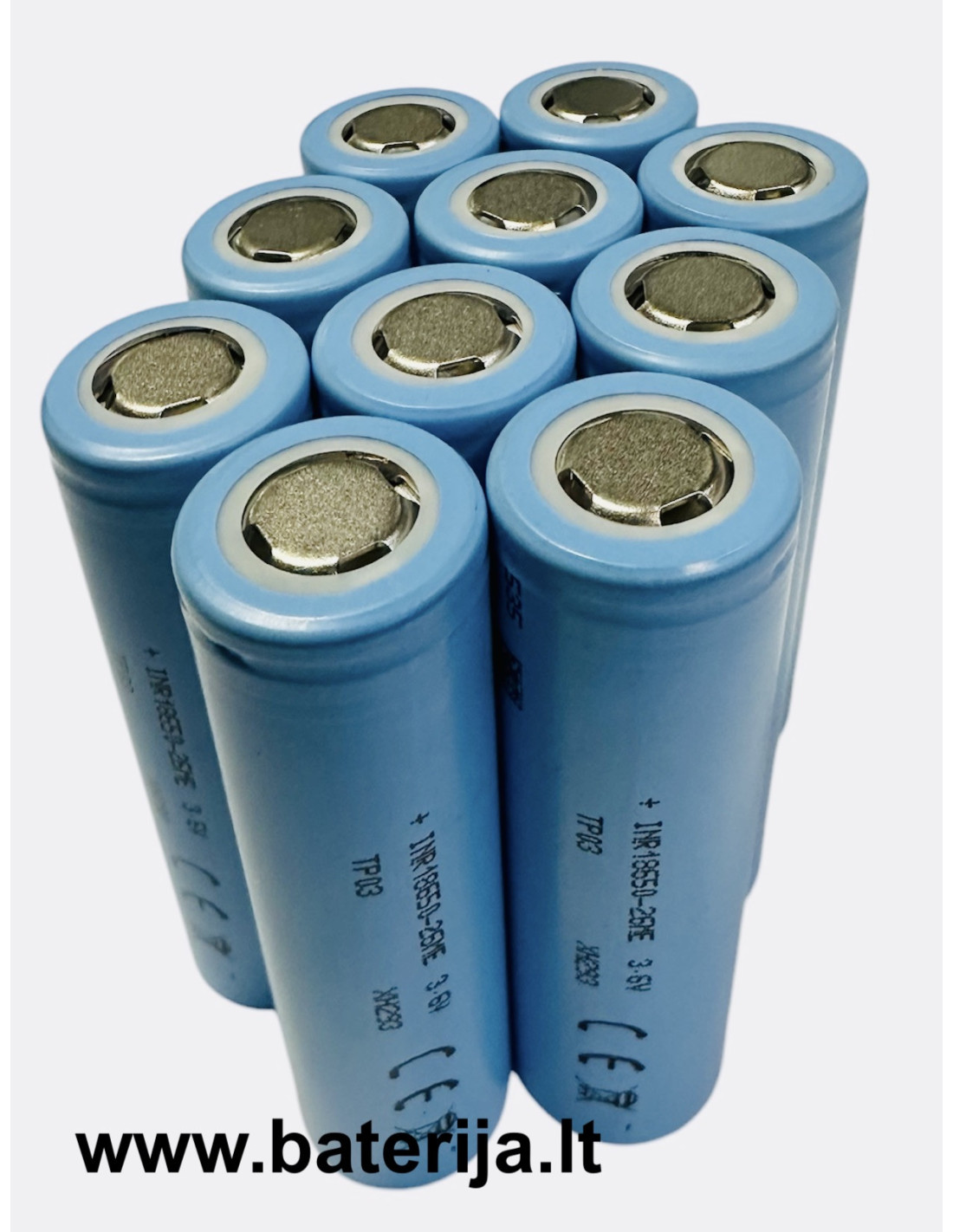 Tenpower INR18650ME 2600mAh 3,6V / 10vnt