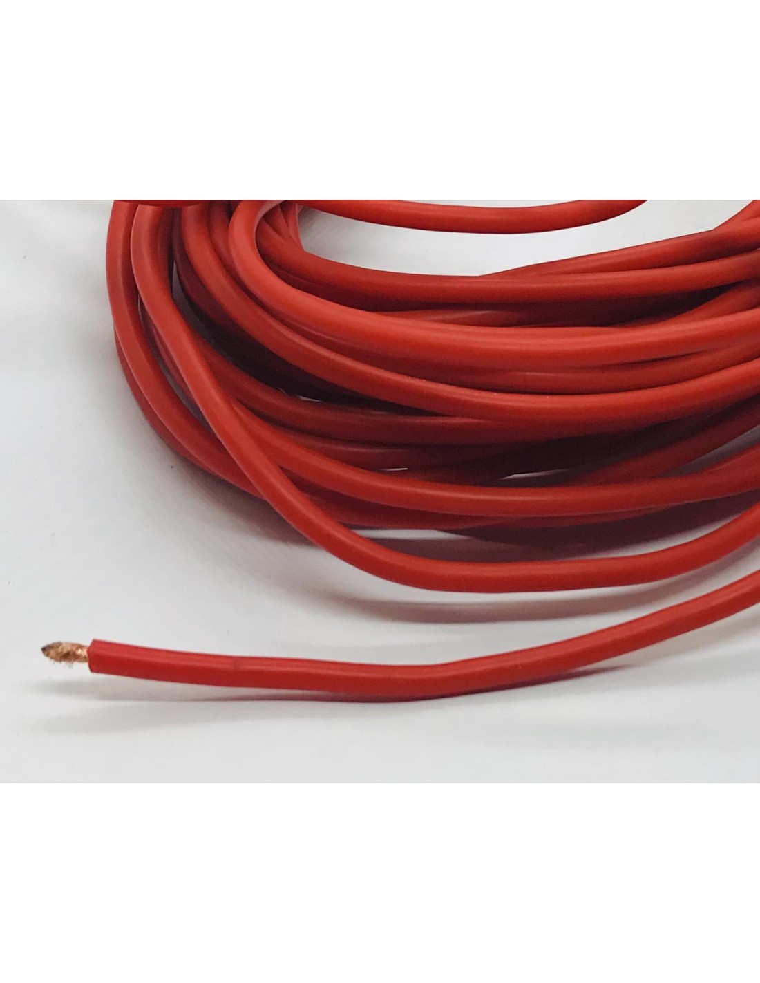 Silikoninis laidas 3,5mm 2,5mm² (raudonas)