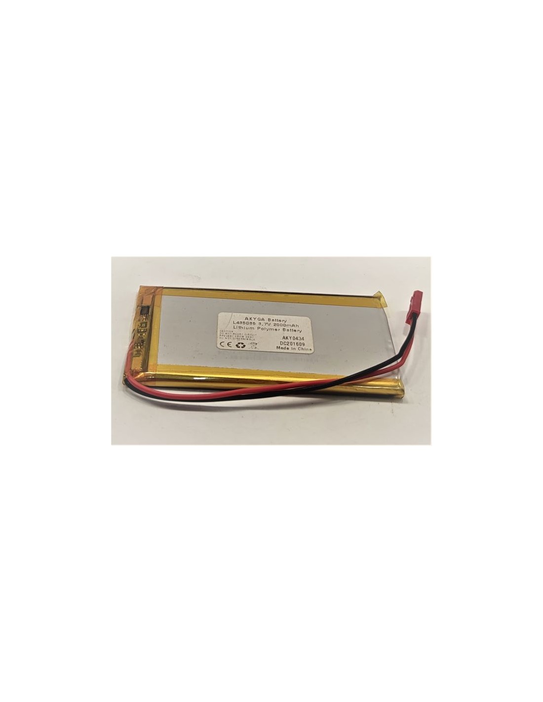 Li-polimer (435085) 2000mAh 3,7V