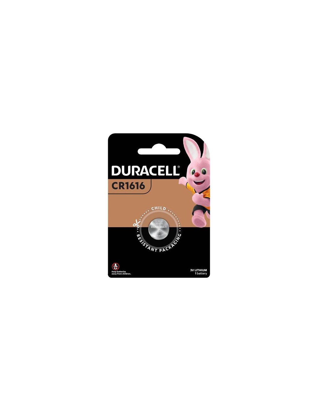 Duracell ličio baterija CR1616