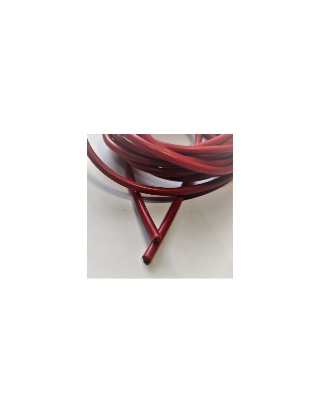 Silikoninis laidas 6mm 8mm² (raudonas)