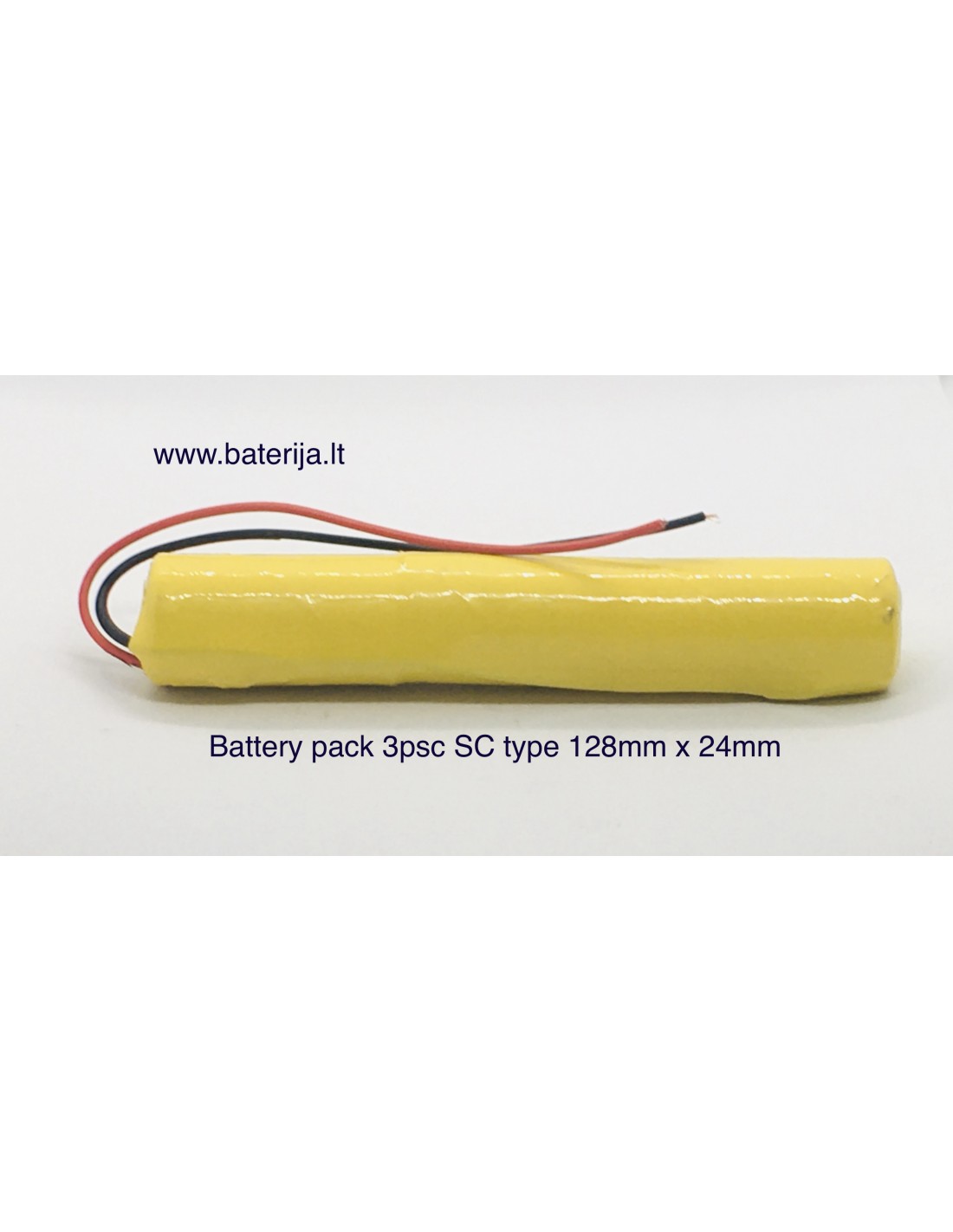 Akumuliatorių paketas SubC 3,6V 1800mAh (V1)
