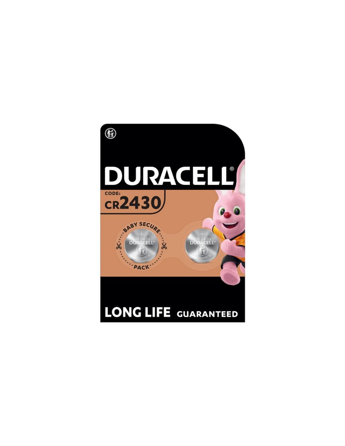 Duracell baterija CR2430 2vnt pakuotėje