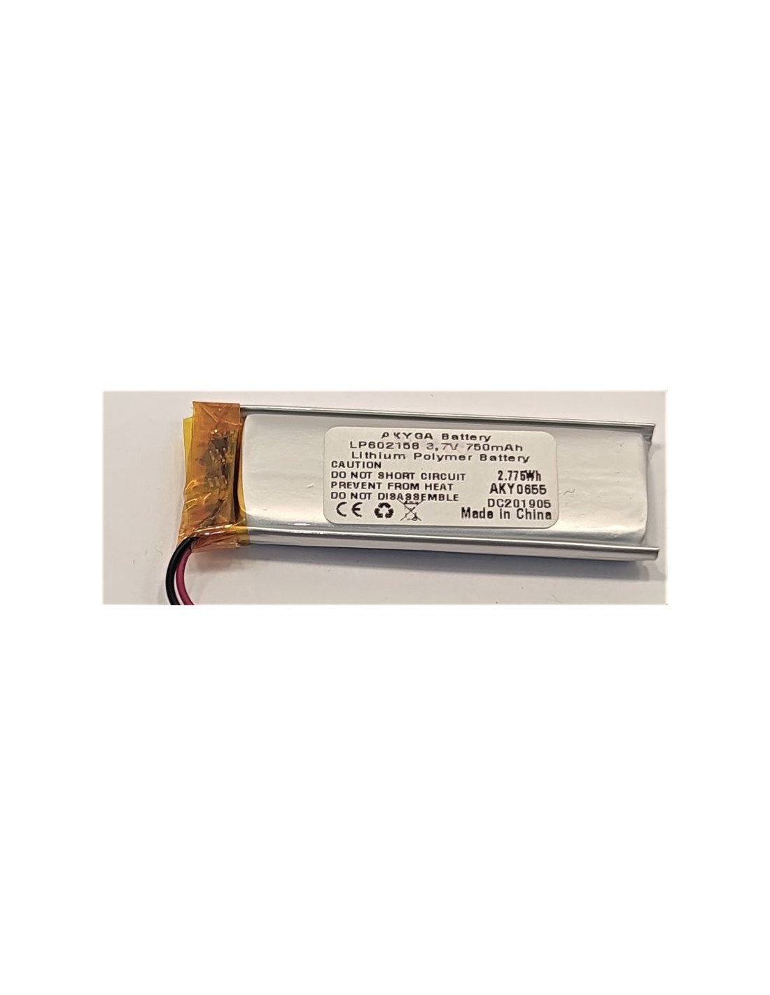 Li-polimer ( 602158 ) 750mAh