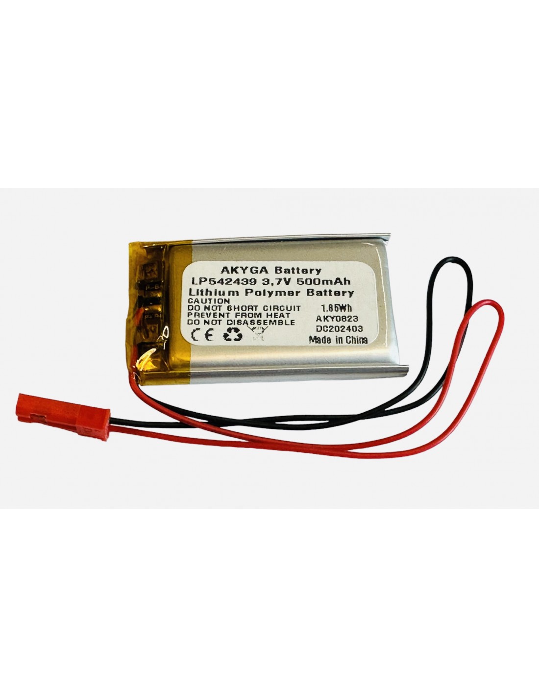Li-polimer ( 542439 ) 500mAh 3,7V