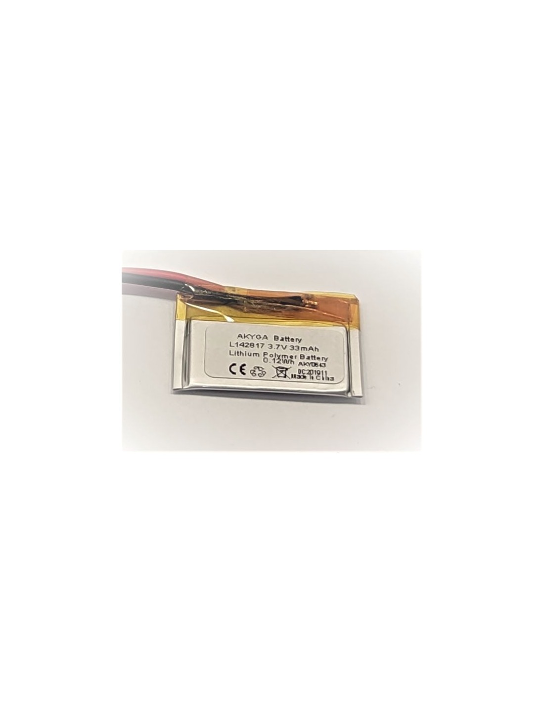 Li-polimer (142817) 33mAh