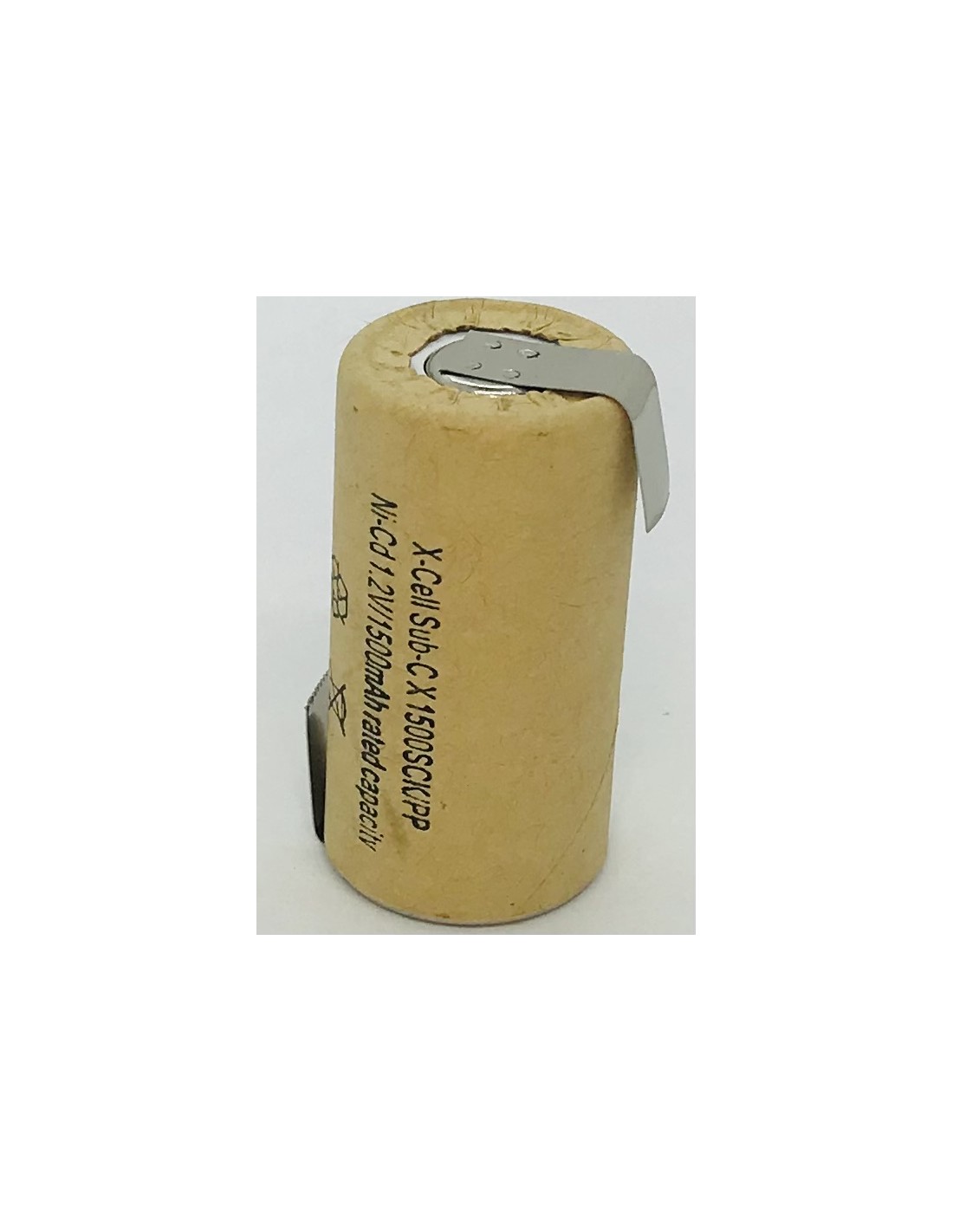 Xcell SC Ni-Mh 1500mAh 1,2V (su kontaktais)