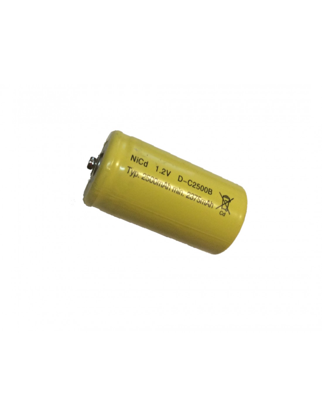 Mexcell akumuliatorius C/R14 Ni-Cd 2500mAh su galvute