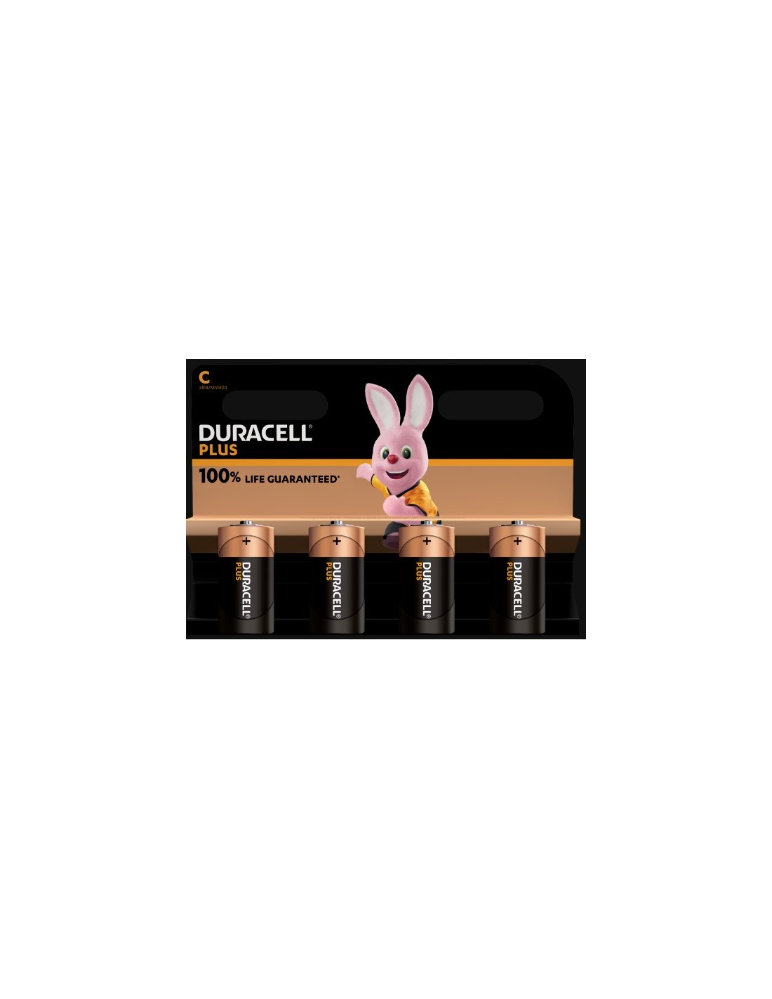 Duracell Plus 100% LR14 (4vnt)