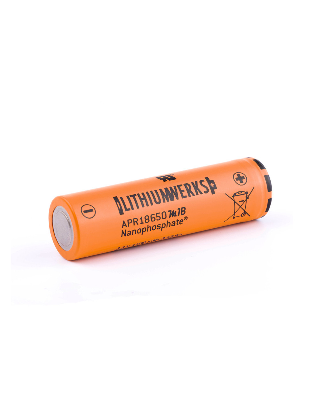LithiumWerks APR18650 M1B LiFe 1100mAh