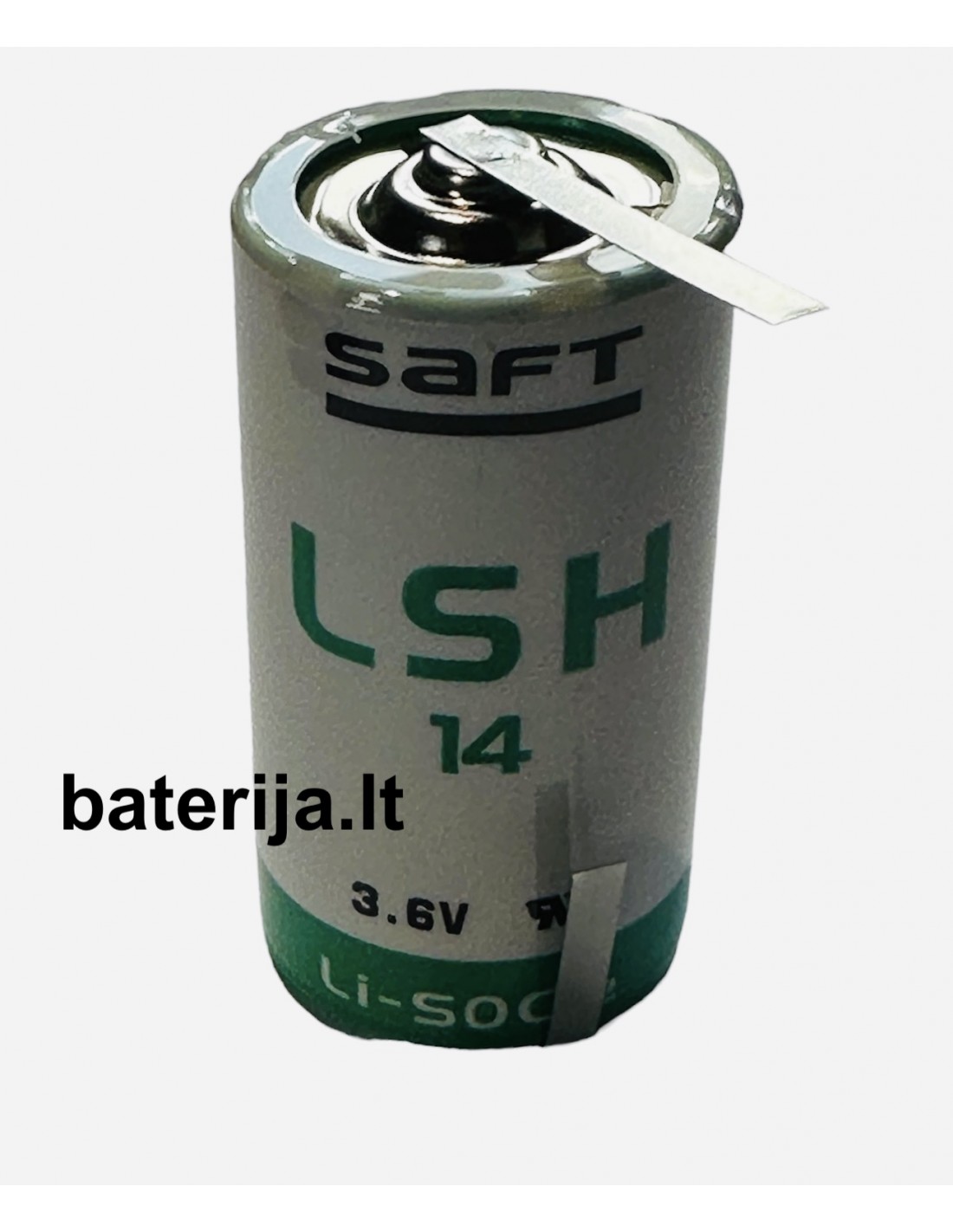 Saft ličio baterija LSH14 3,6V / su išvadais