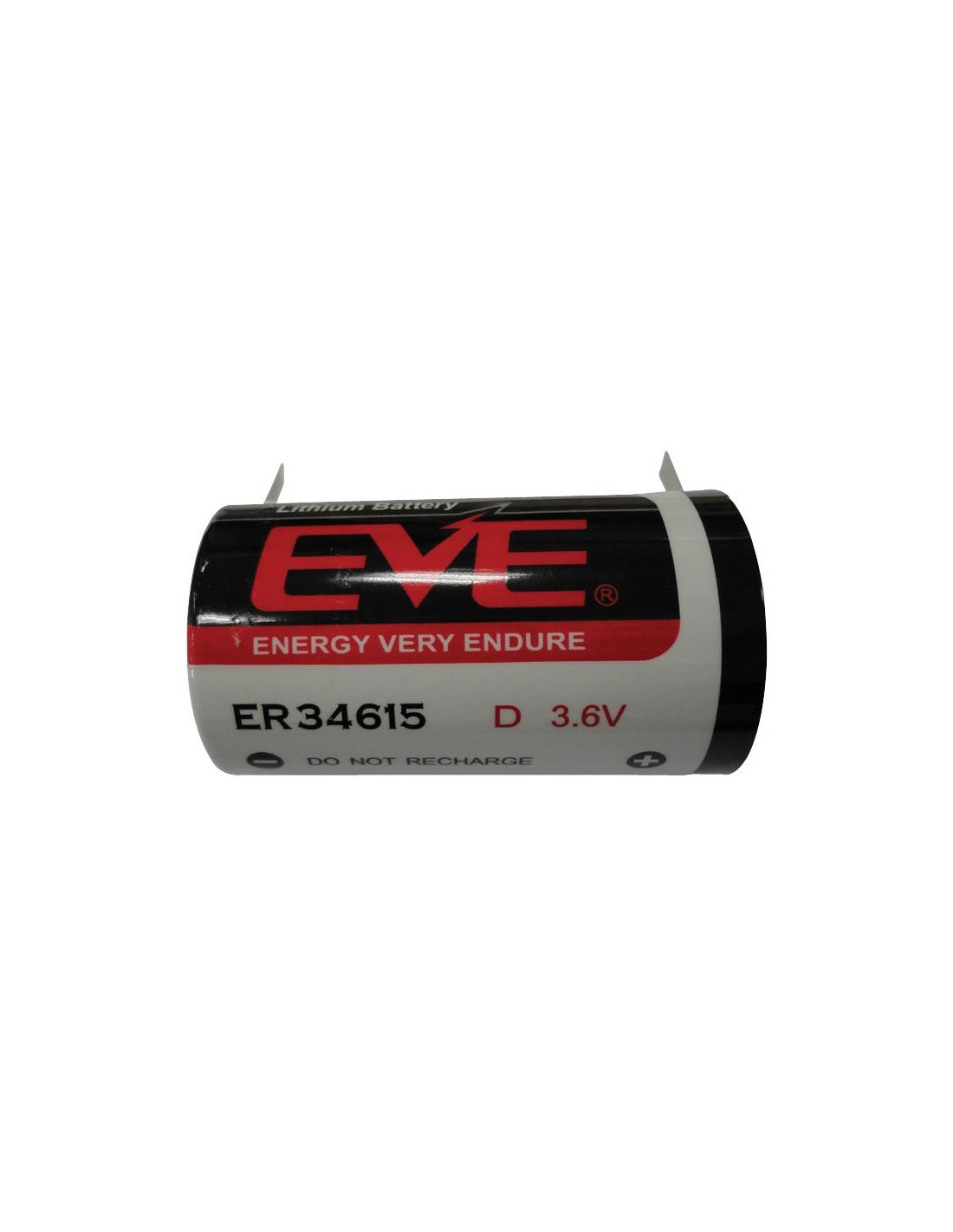 EVE Ličio baterija ER34615 3,6V (2taškai)