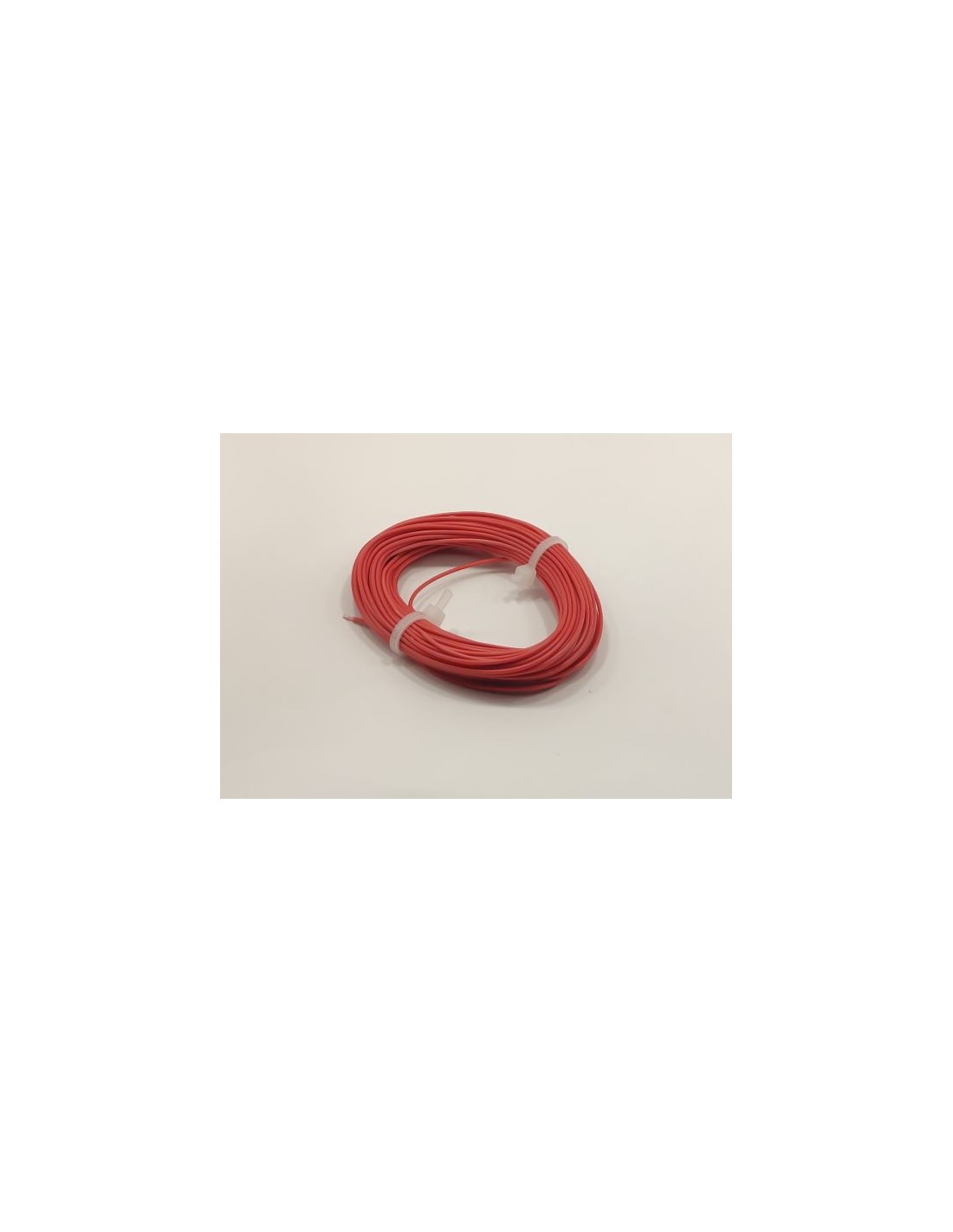 PVC varinis laidas 0,45mm 0,055mm (raudonas)