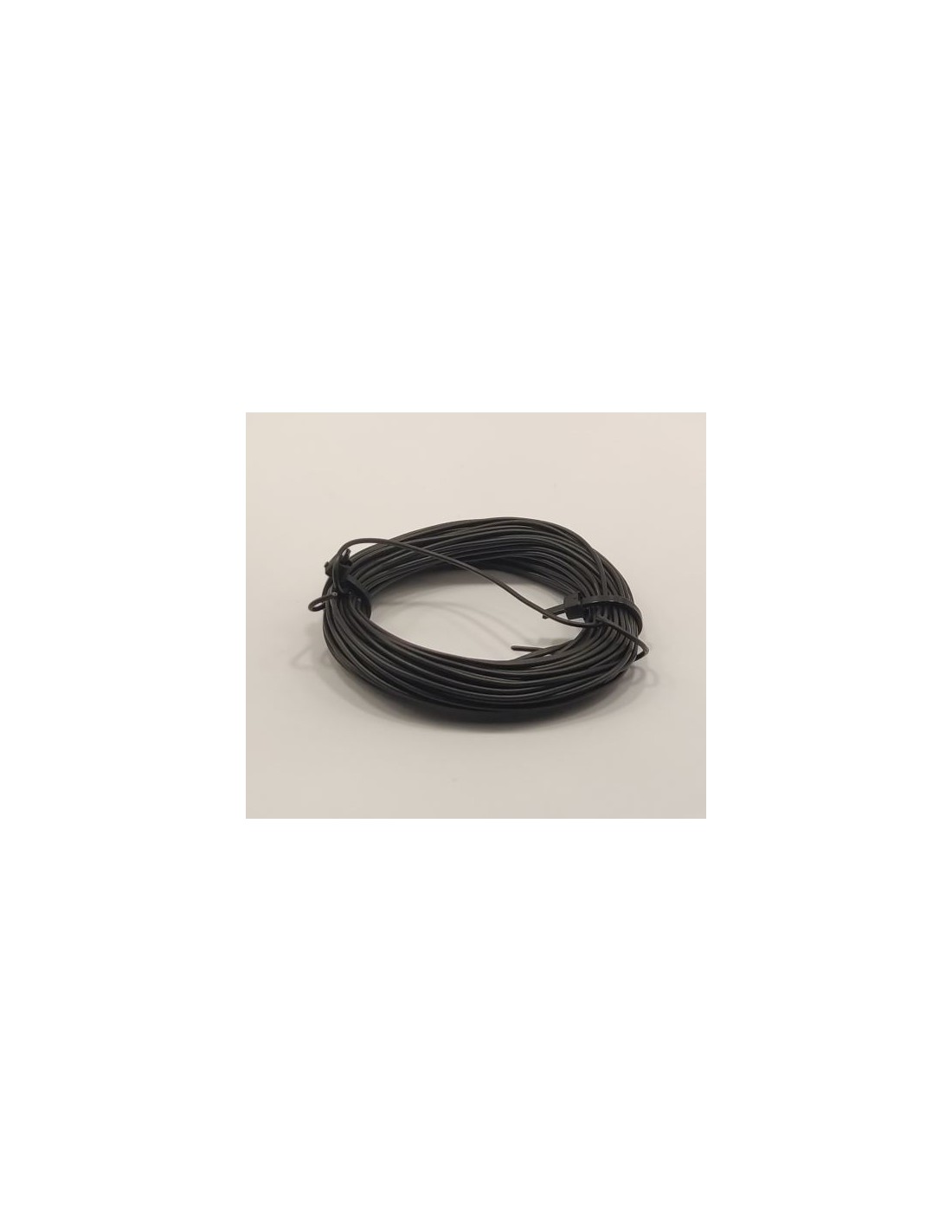 PVC varinis laidas 0,45mm 0,055mm (juodas)