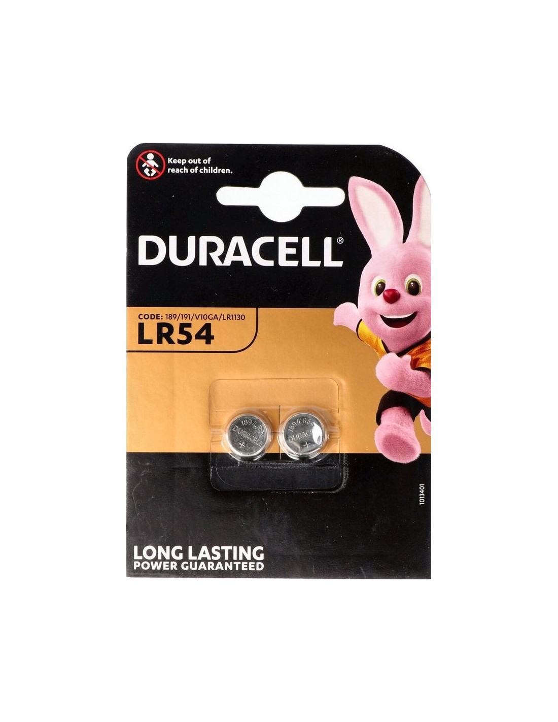 Duracell baterija LR54 / LR1130 / AG10