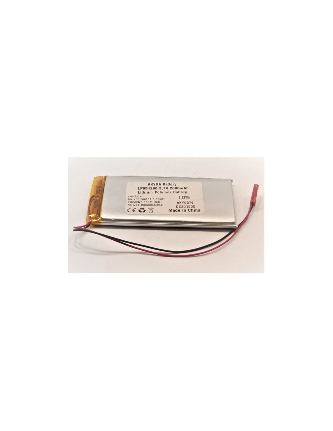 Li-polimer  (654290) 2600mAh