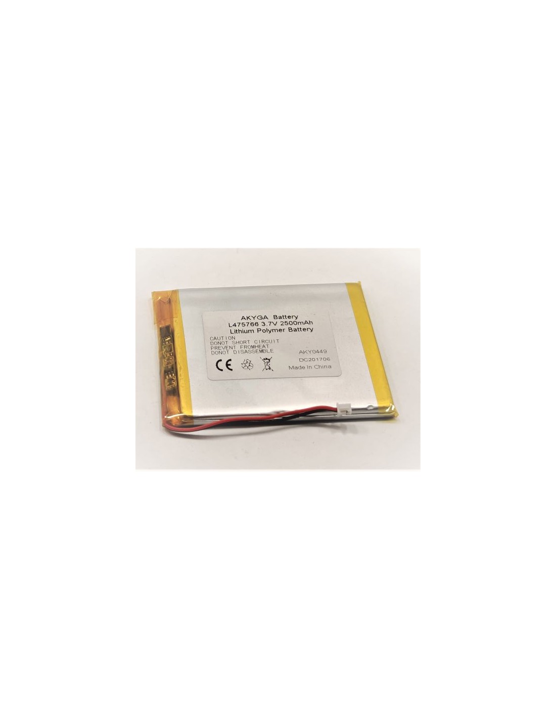 Li-polimer (475766) 2500mAh