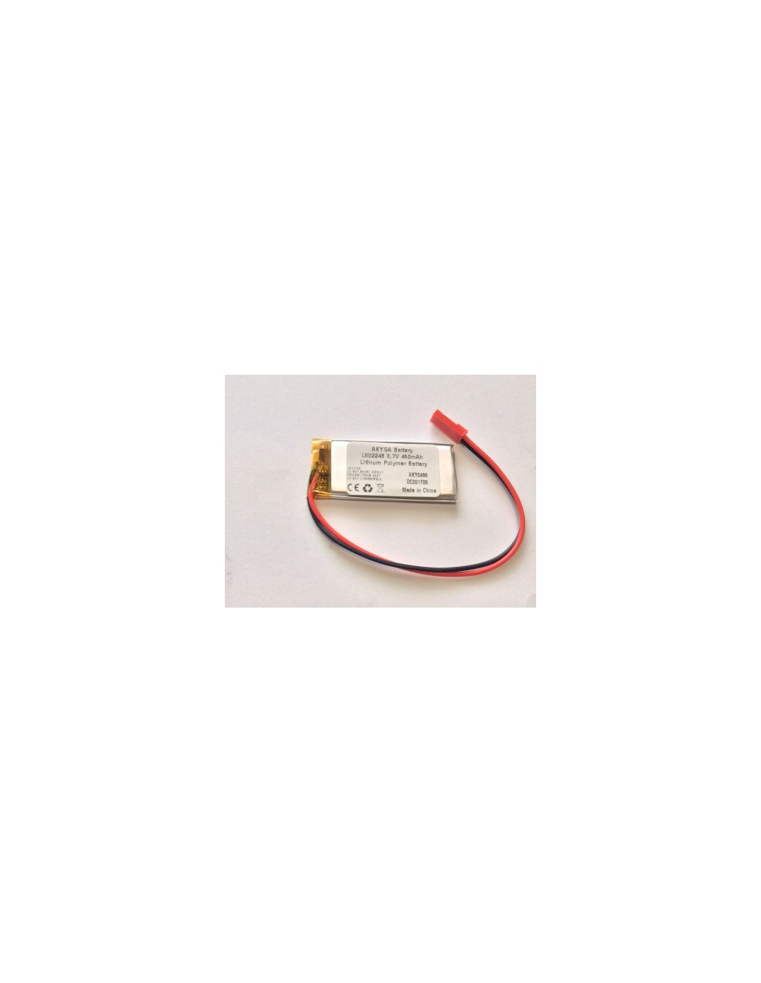 Li-polimer (502248) 450mAh 3,7V