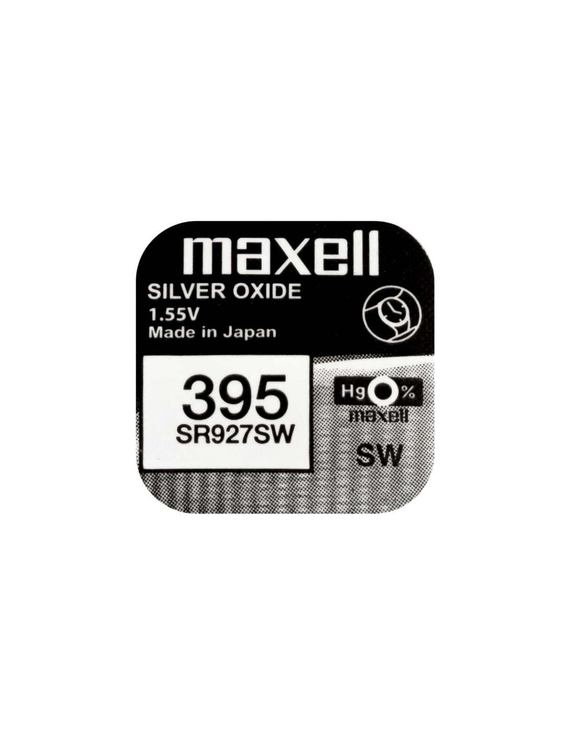 Maxell 395 SR57 SR927SW 1.55V