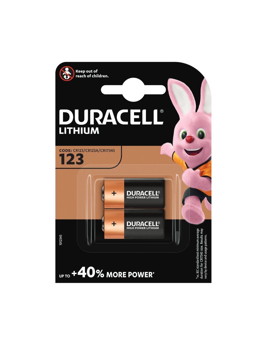 Duracell ličio baterija CR123A 3V (2vnt)