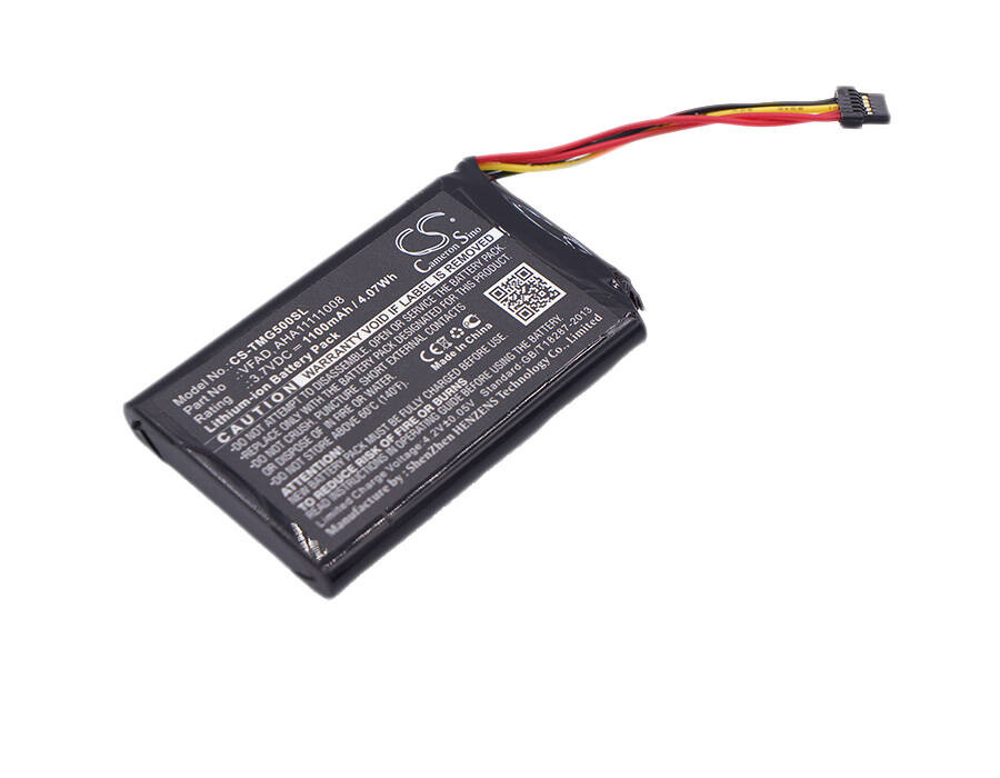 Baterija AHA11111008 Li-Ion 3.7V 1100mAh  TomTom Go 5000 5100 6000 6100 TRUCK 5250 - CS-TMG500SL