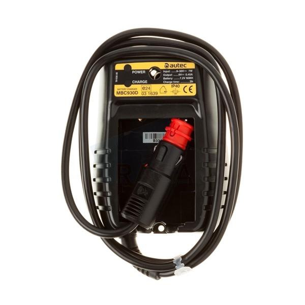 AUTEC originalus įkroviklis MBC930D 9-30VDC - skirtas MBM06MH, R00BATT00E0014