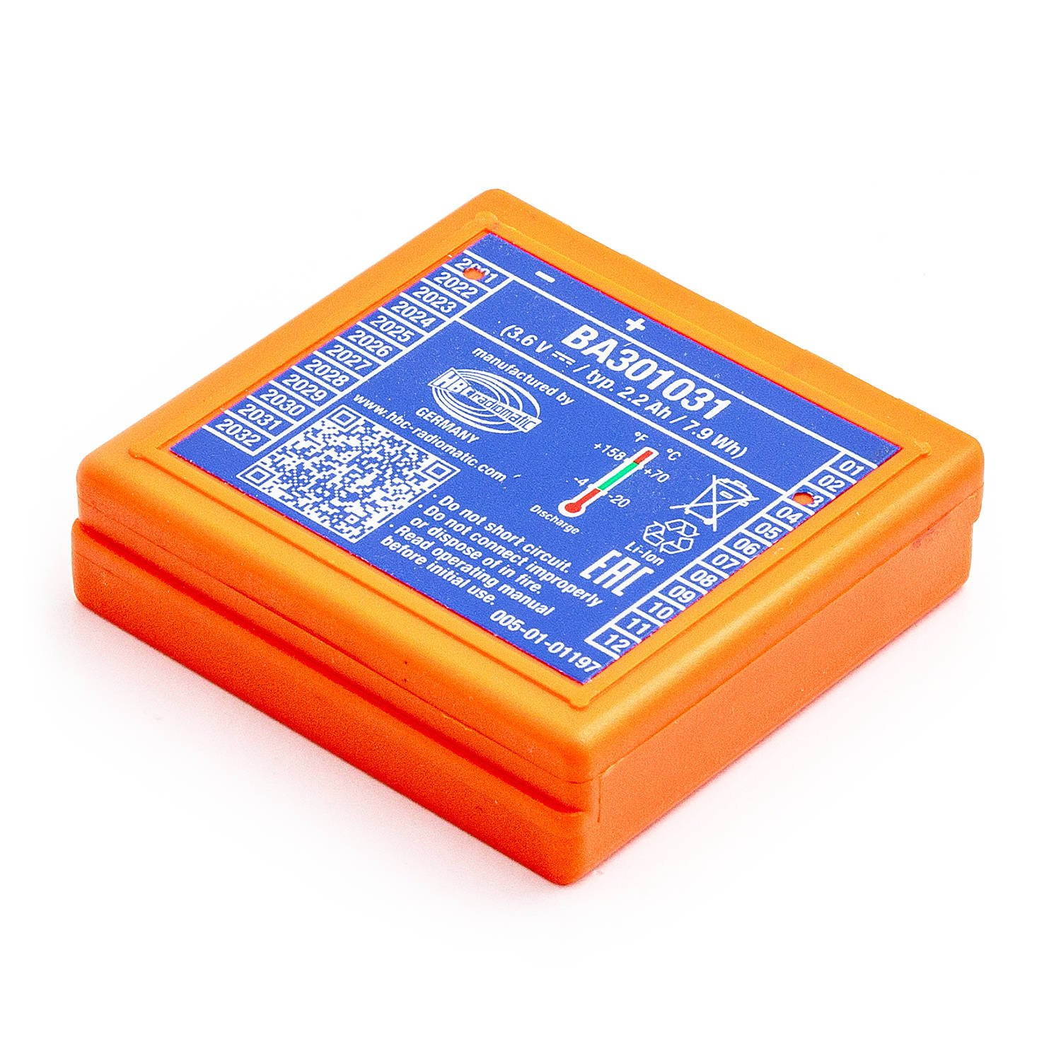 Originali baterija HBC Radiomatic BA301031 3,6V 2200mAh Li-Ion   Orbit TC240