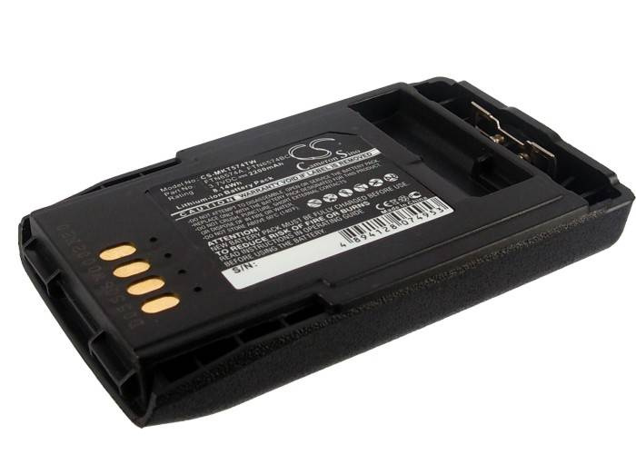 Baterija Motorola FTN6574 3,7 V 2200 mAh ličio jonų, skirta MTP850 CEP400 PTX850 radijui