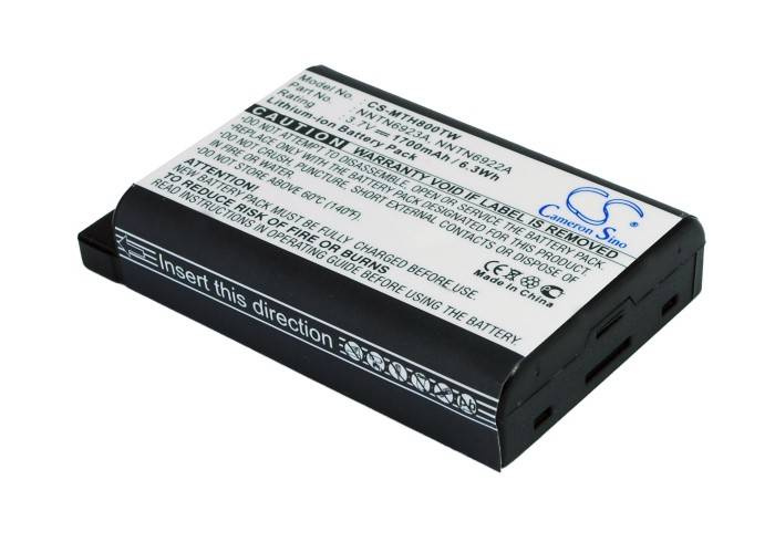 Baterija Motorola NNTN6923A 3,7 V 1700 mAh ličio jonų, skirta MTH650 MTH800 DTR550 DTR650 radijui