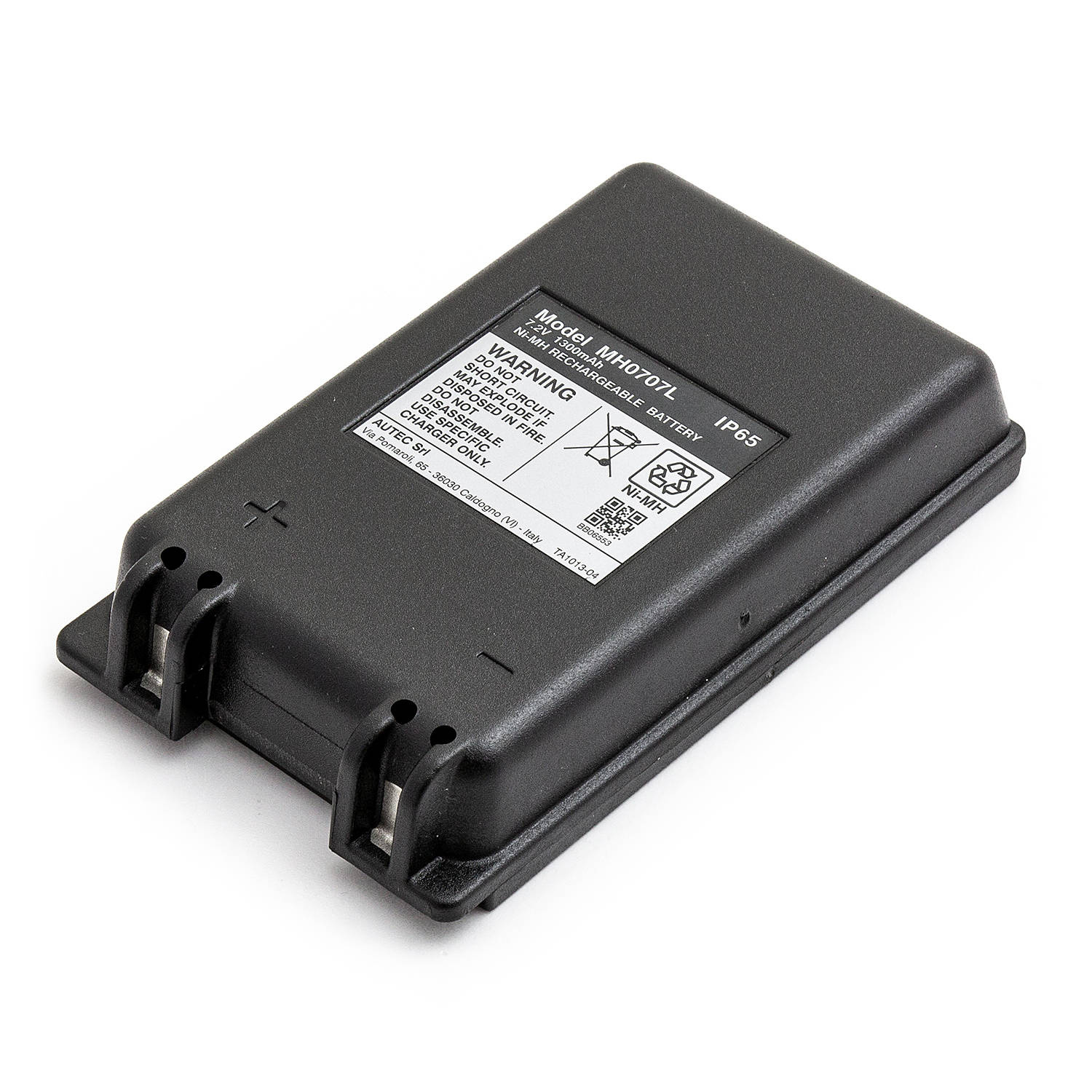 Originali AUTEC baterija R0BATT00E07A0, MH0707L 7,2V 1300mAh, skirta E16, C26PRO, KD10, SIRIO, WEGA, MD, SIRIO 42, KONDOR, MA
