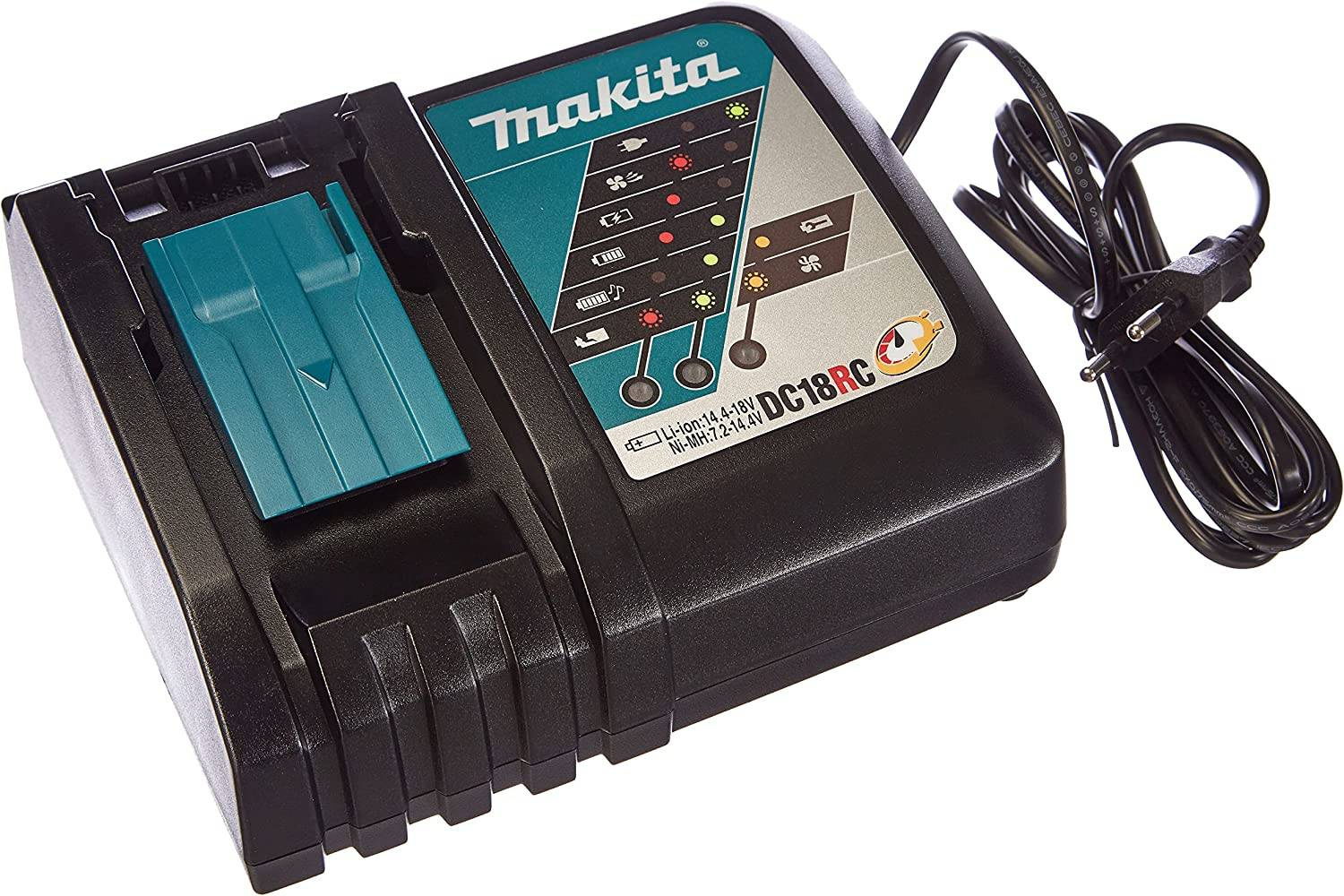 Adapteris Makita DC18RC Li-Ion 7,2-18V 195584-2