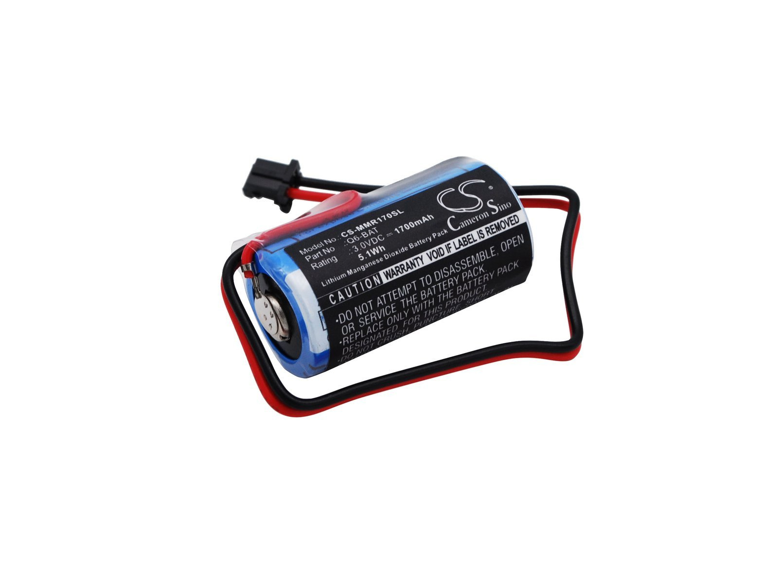 Mitsubishi Q6-BAT, BKO-C10811H03, 130376, 624-1831 3V 1700mAh ličio  baterija