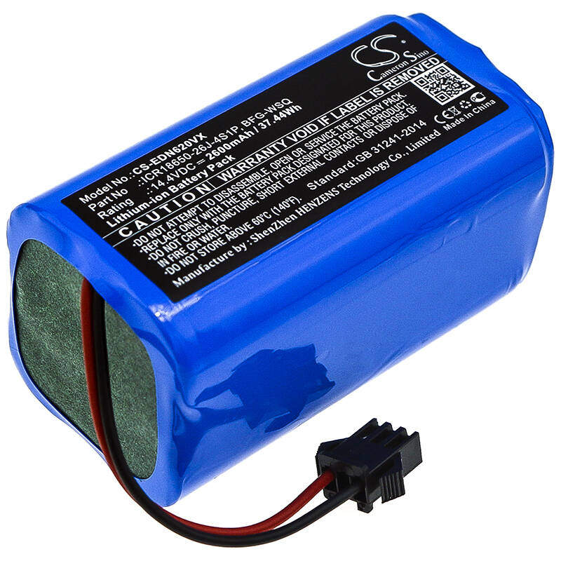 Baterija DEEBOT 10002265 600 601 605 607 14,4V 2600mAh Li-Ion  Ecovacs DN620 DN621 DH43 DH45 DH46
