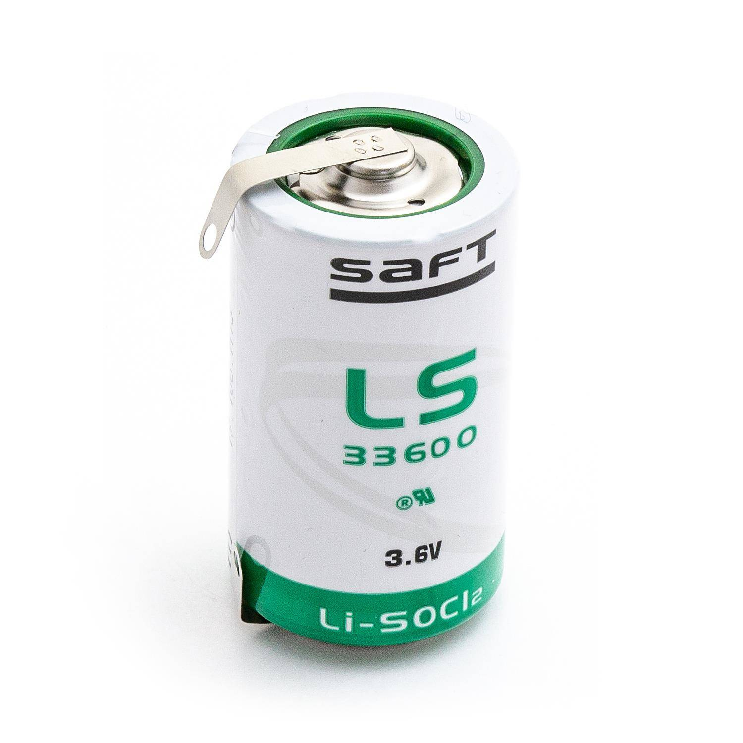 Ličio baterija SAFT LS33600CNR LiSOCl2 3,6 V 17000 mAh SL-780, SL-2780, TL-5930, ER34615S, XL-205L, SB-D02