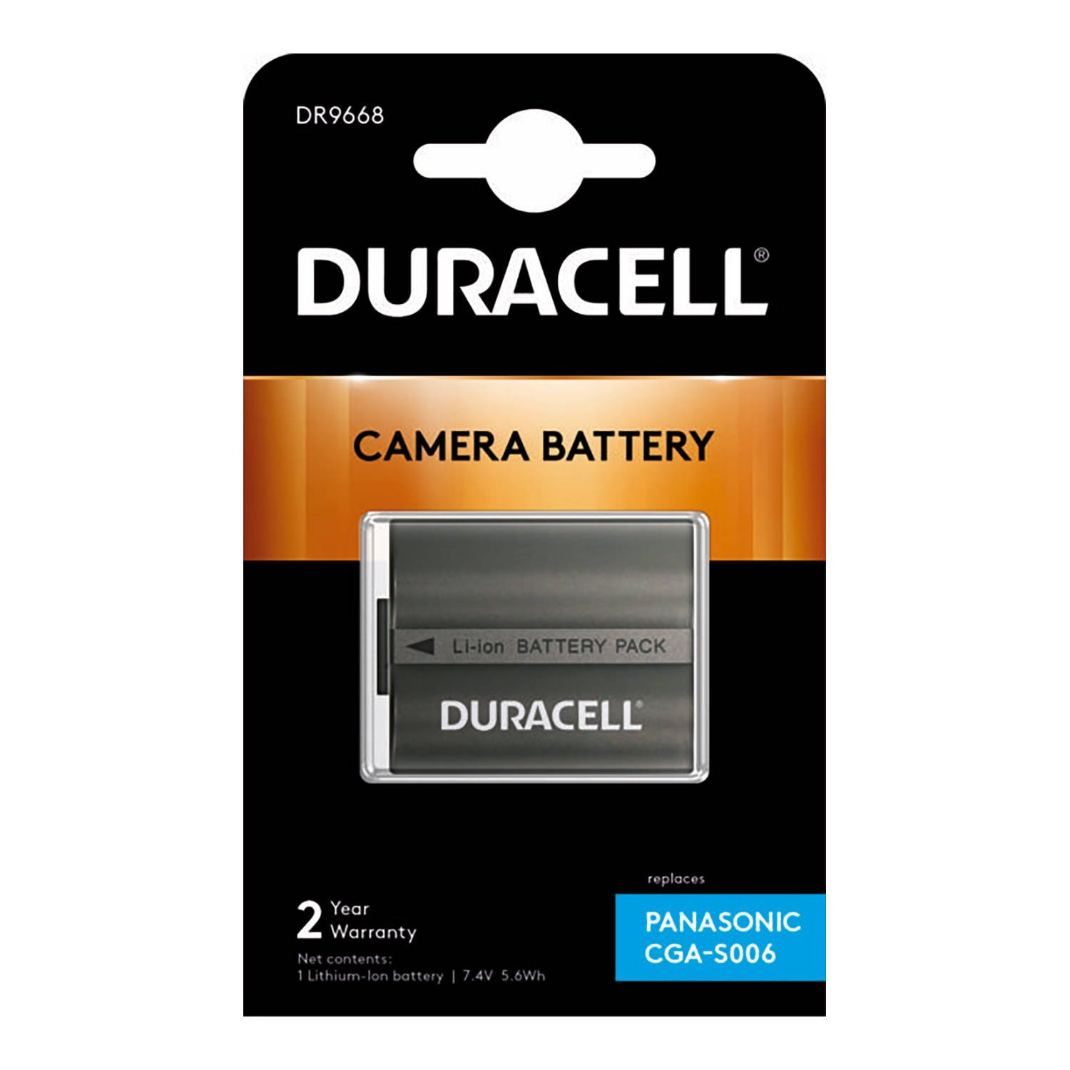 Duracell DR9668 7,4 V 750 mAh ličio jonų akumuliatorius - Leica BP-DC5-E, skirtas skaitmeniniam fotoaparatui V-LUX1