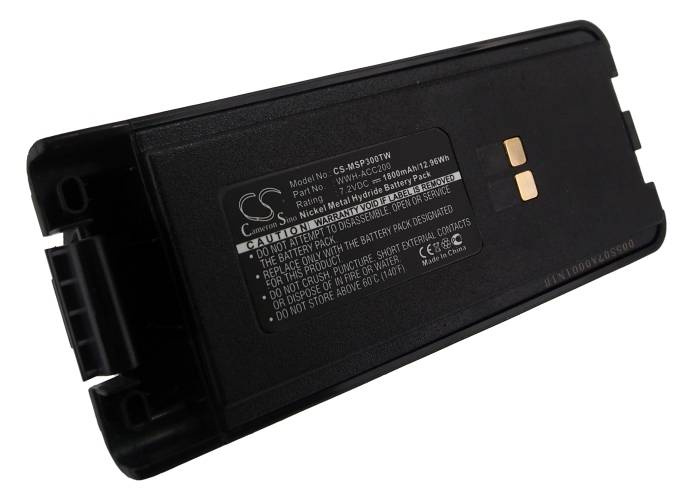 MAXON WWH-ACC200 BTM55 7,2 V 1800 mAh NiMH baterija, skirta SL70R+ SP300 SP300 SP310 SP320 SP340 SP340 radiotelefonui