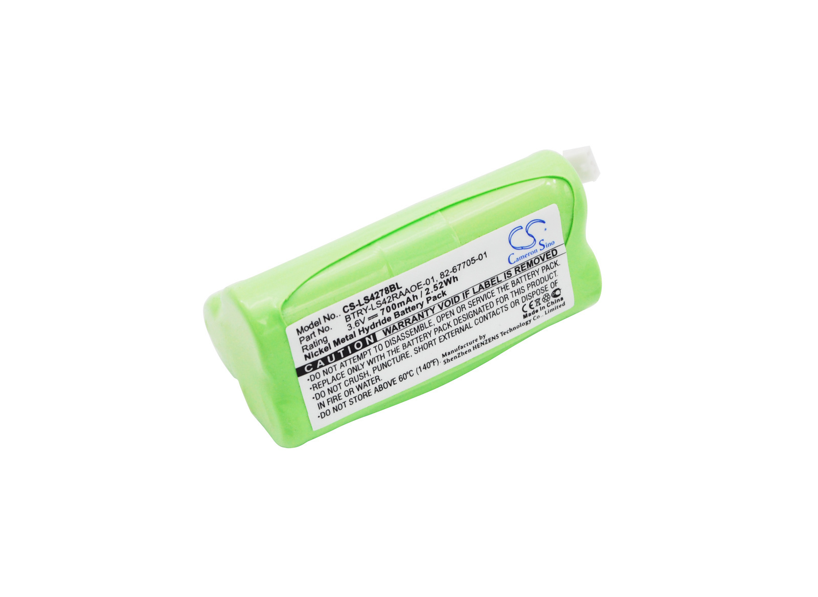 Baterija Symbol 82-67705-01, BTRY-LS42RAAOE-01 3,6V 700mAh  Symbol DS6878, DS6878-SR, LS4278, LS4278-M