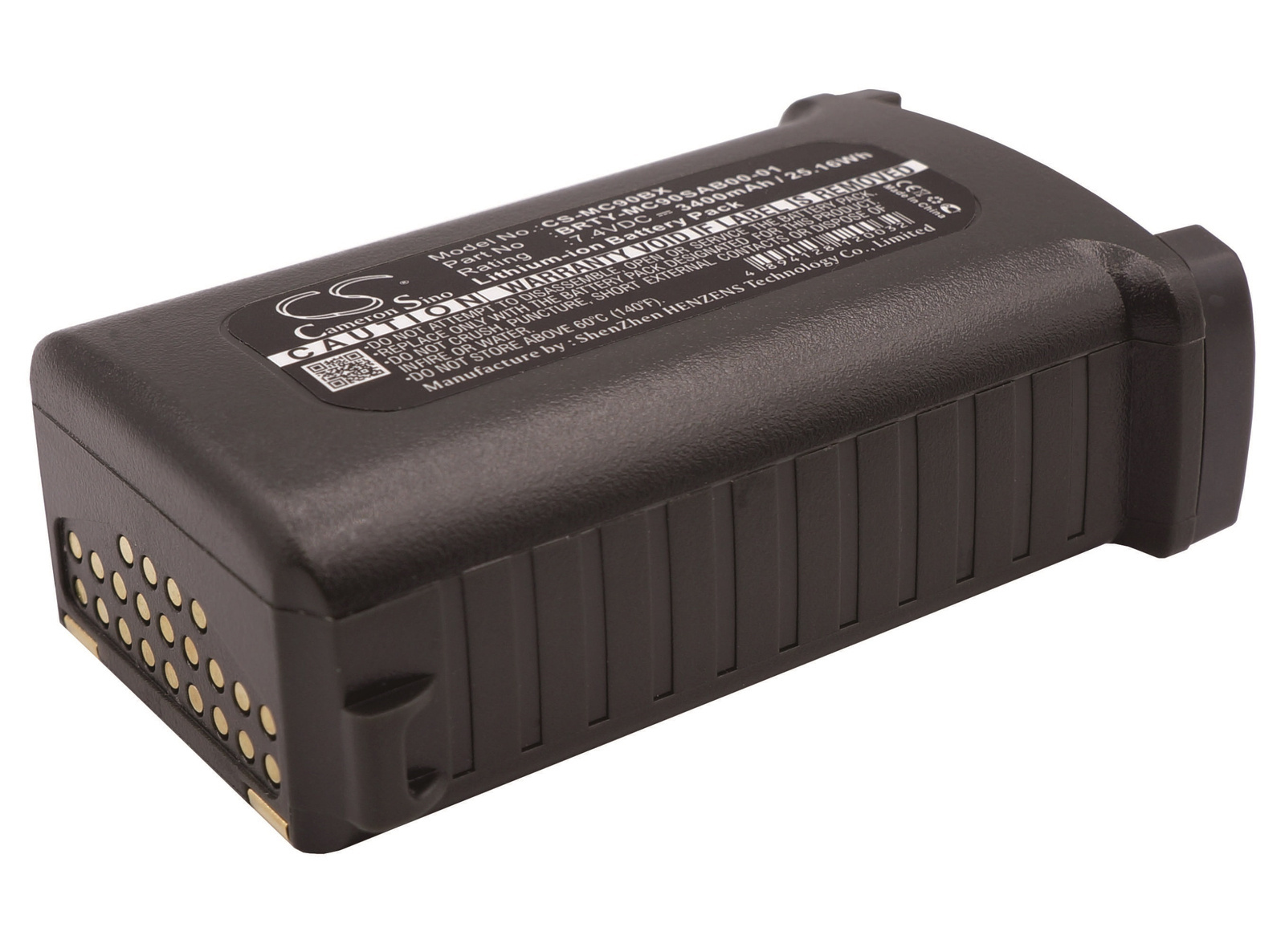 Baterija skeneriui Symbol 21-61261-01, 21-65587-01, 21-65587-02, 21-65587-03 7,4V 3400mAh  MC9000seriaG/K/S, MC9060seriaG/KS, MC9090seriaG/K/S