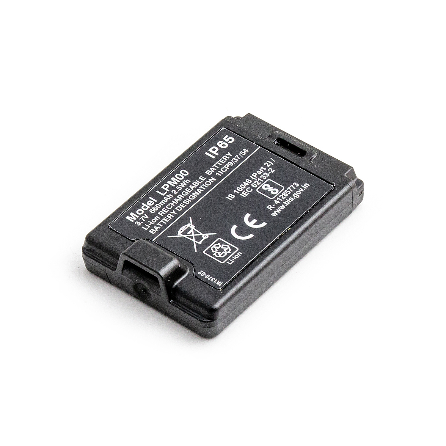 Originali AUTEC LPM00 ličio jonų baterija R0BATT00E13A0 3,7 V 680 mAh, skirta Autec Air A8