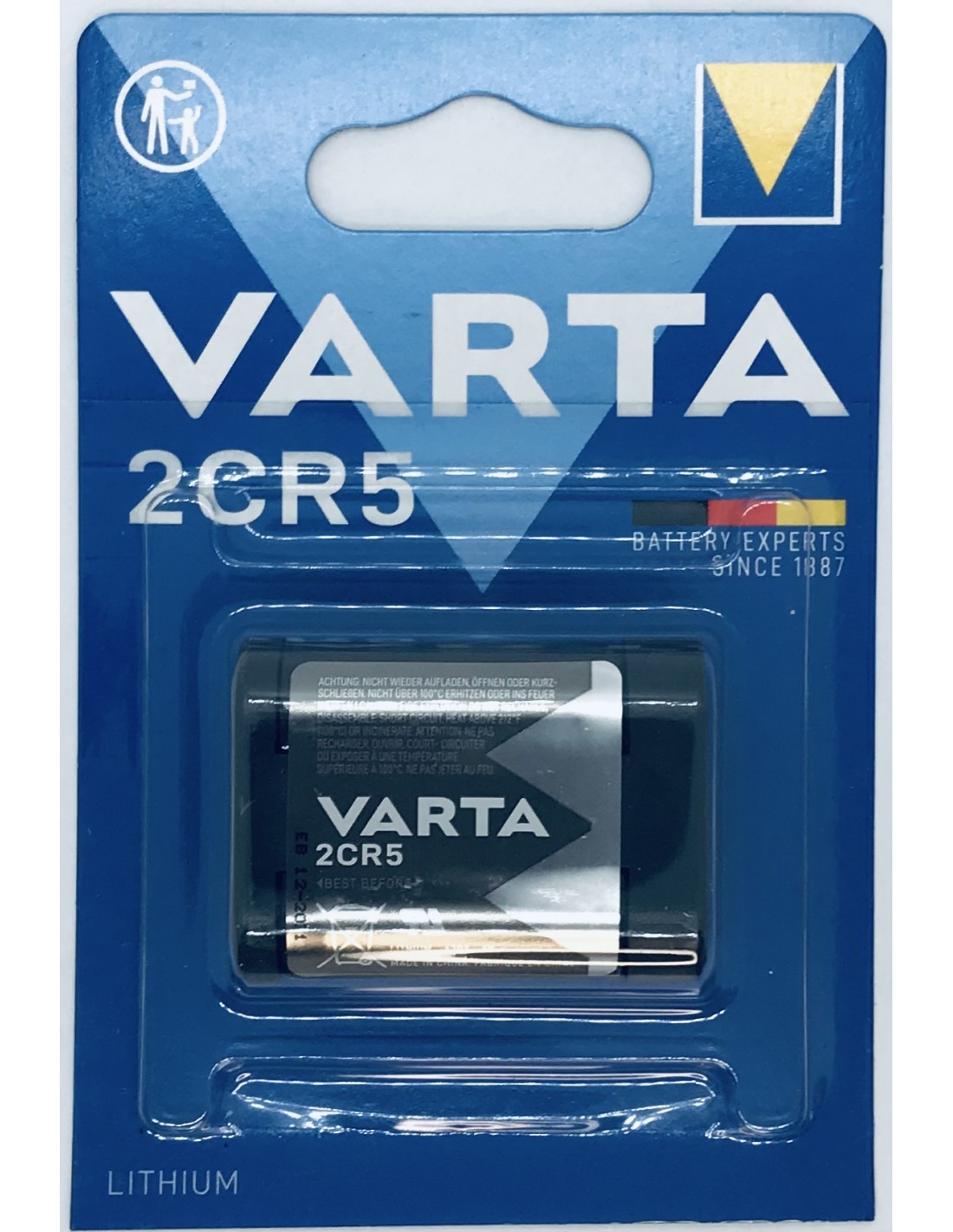 Varta Ličio baterija 6203 2CR5